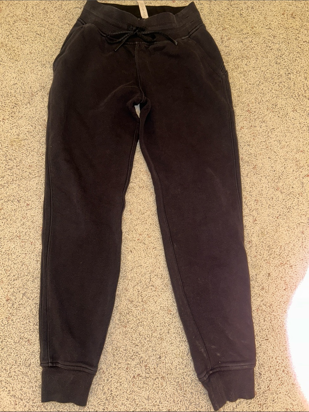 LULULEMON Black Jogger Sweatpants Size 2 Women